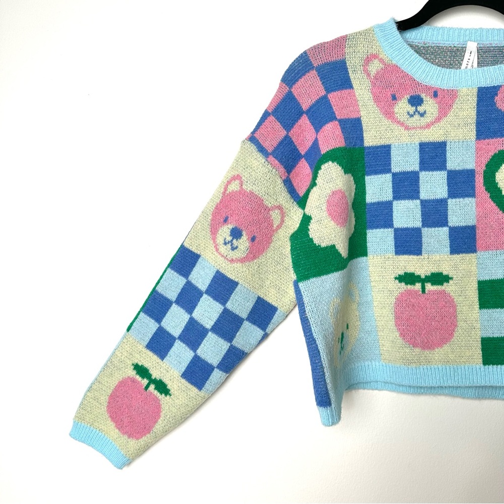 Dreamers Multicolor Patterned Sweater - Picture 4 of 11